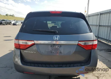 2012 Honda Odyssey Exl from USA, damaged, VIN 5FNRL5H69CB044783